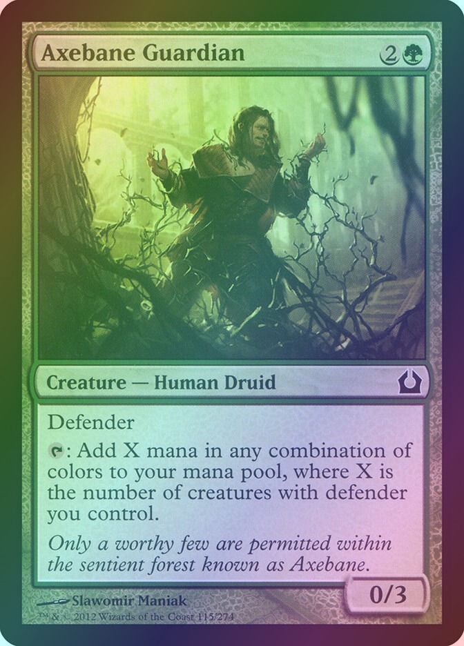 Axebane Guardian (RTR) (115) / Foil