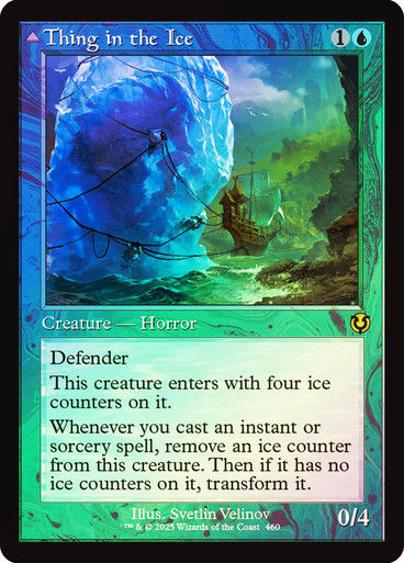 Thing in the Ice // Awoken Horror (INR) (460) / Foil Retro — cara 1 de 2