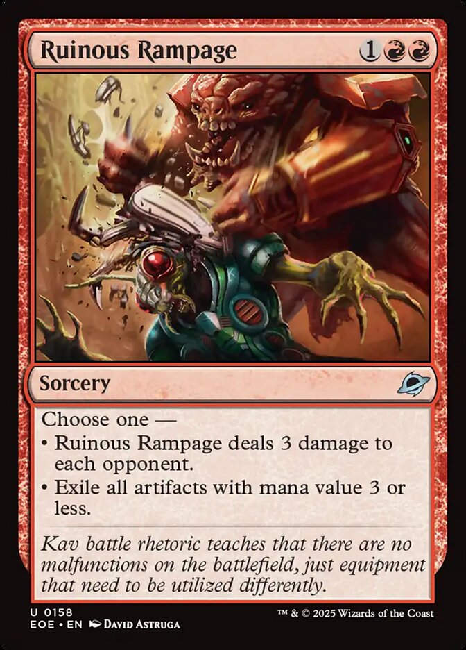 Ruinous Rampage (EOE) (158)