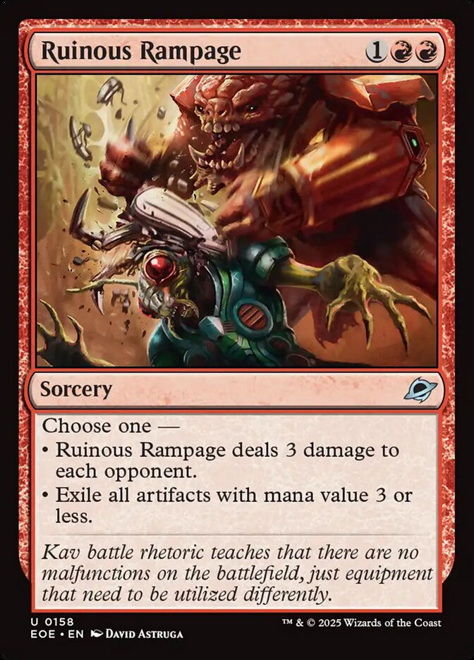 Ruinous Rampage (EOE) (158)