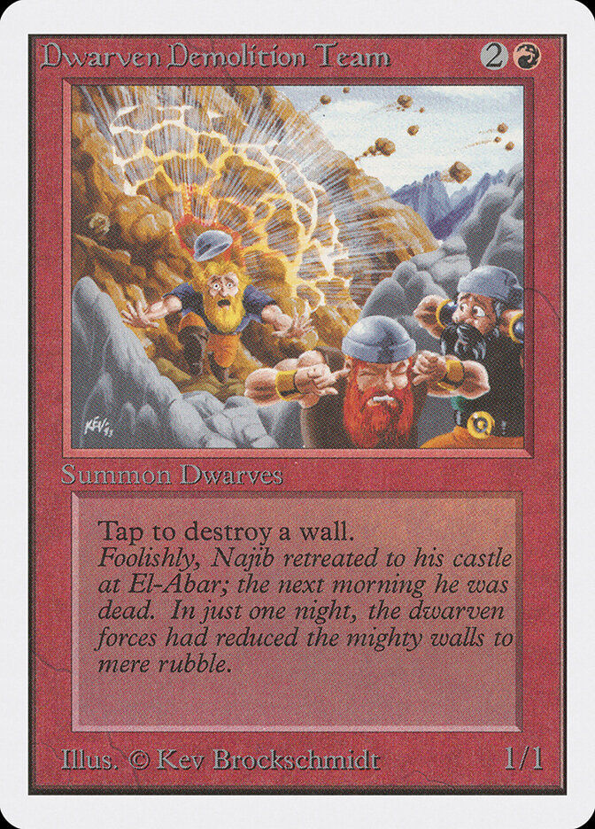 Dwarven Demolition Team (2ED) (143)