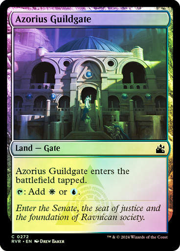 Azorius Guildgate (rvr) (272) / Foil