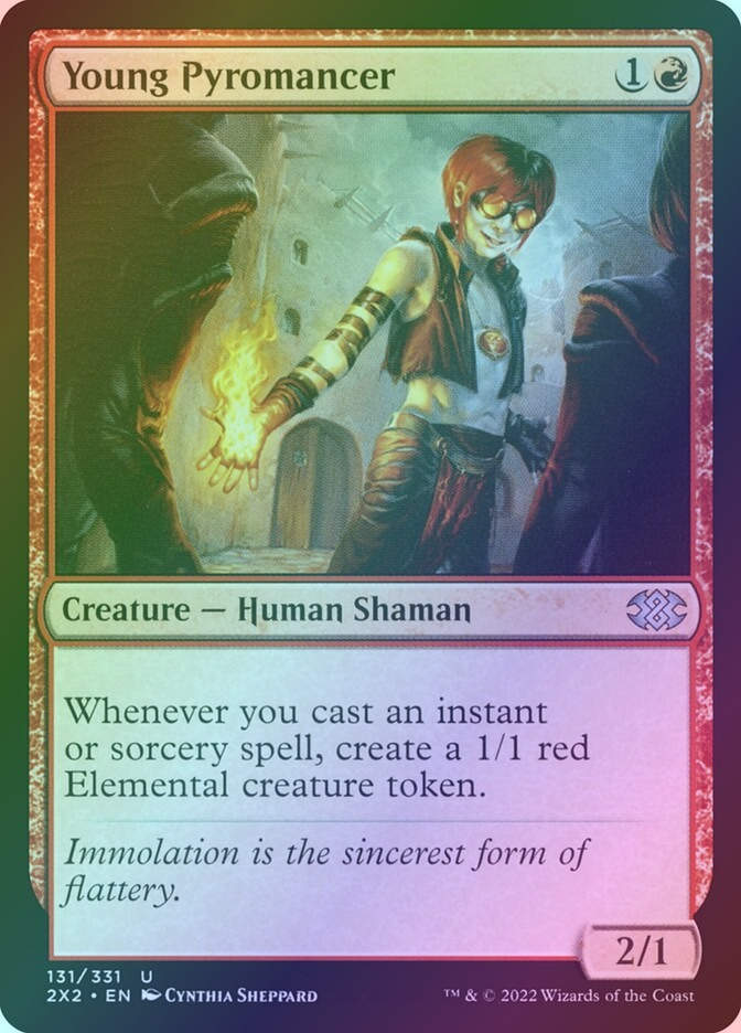 Young Pyromancer (2X2) (131) / Foil