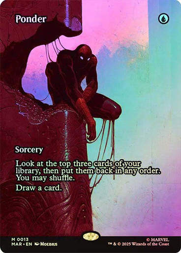 Ponder (MAR) (13) / Borderless / Foil
