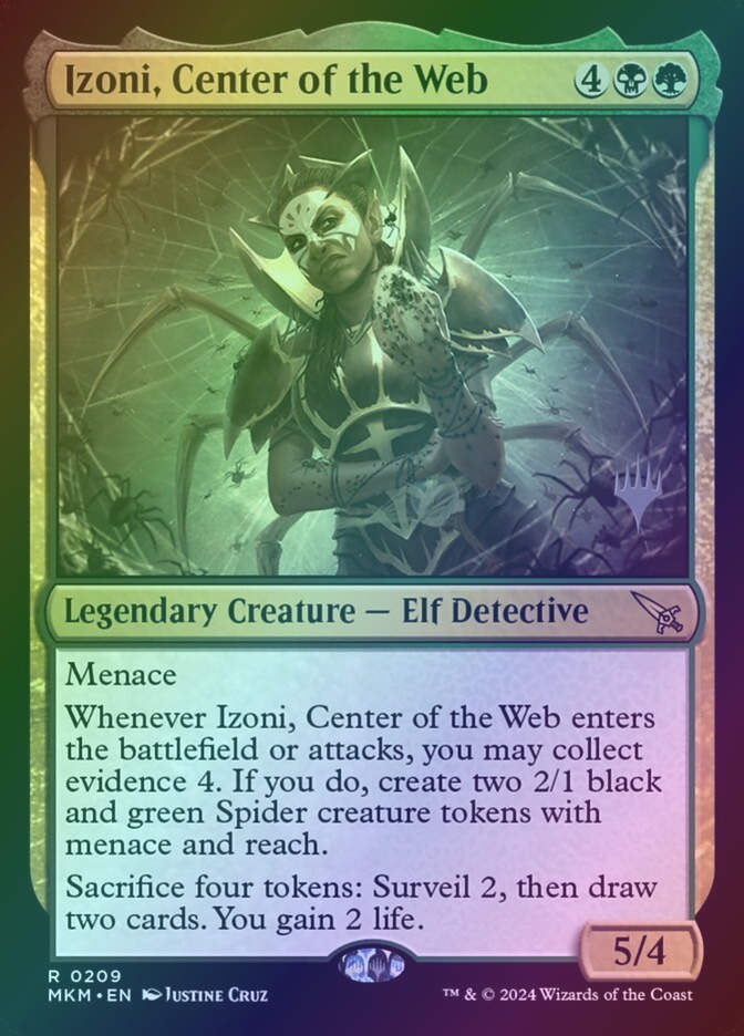 Izoni, Center of the Web (PMKM) (209p) / Foil