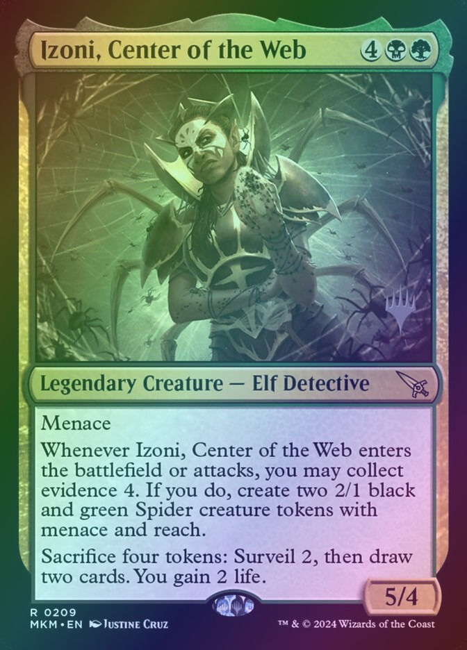 Izoni, Center of the Web (PMKM) (209p) / Foil