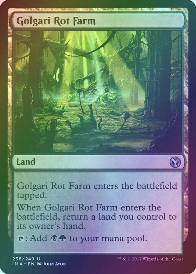 Golgari Rot Farm (IMA) (236) / Foil