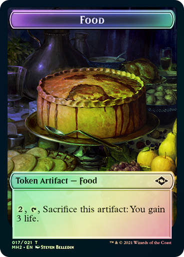 Token (Food // Thopter) (MH2) / Foil