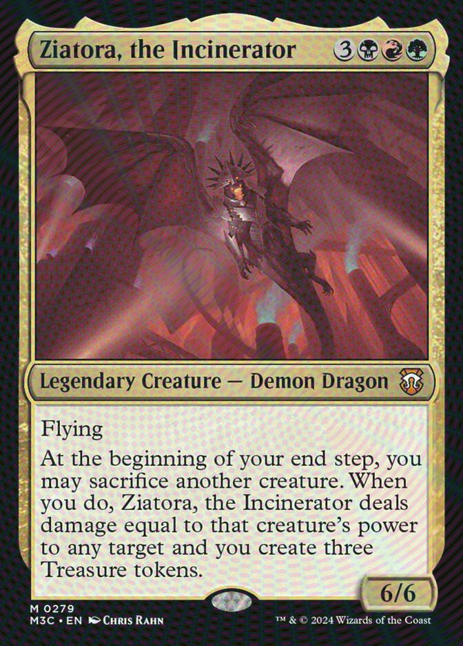 Ziatora, the Incinerator (M3C) (279) / Ripple Foil