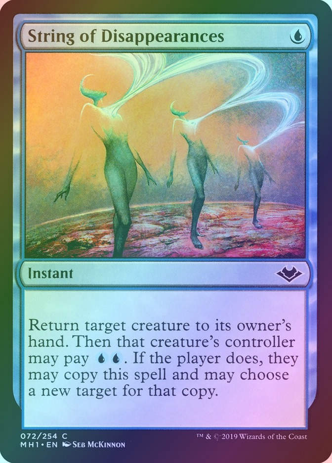 String of Disappearances (MH1) (72) / Foil