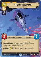 Fett's Firespray - Pursuing the Bounty (Hyperspace) (SOR_#447)