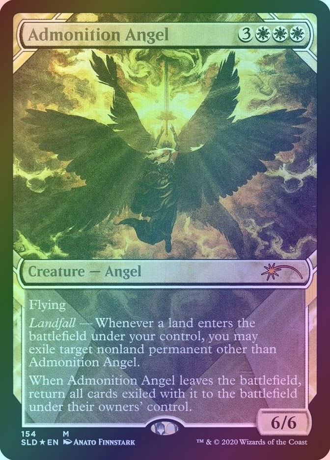 Admonition Angel (SLD) (154) / Showcase / Foil