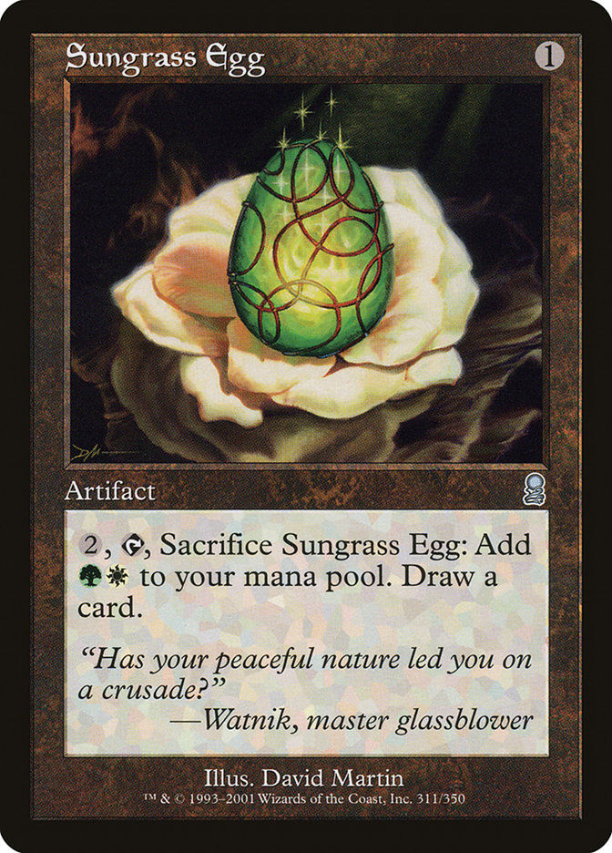 Sungrass Egg (ody)