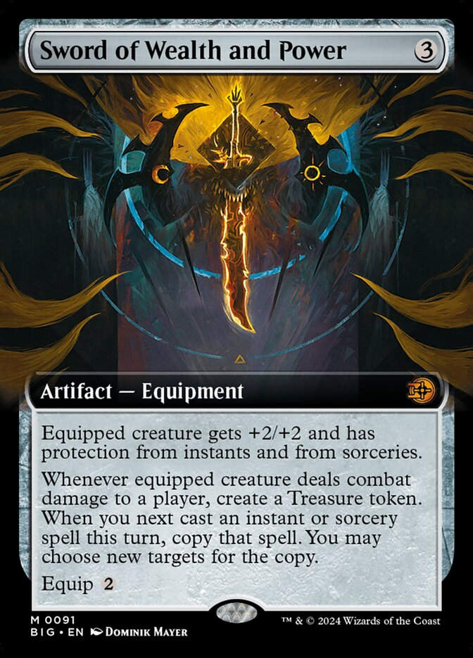 Sword of Wealth and Power (BIG) (91) / Extended Art