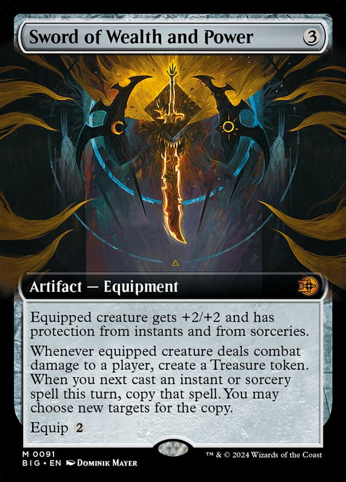 Sword of Wealth and Power (BIG) (91) / Extended Art