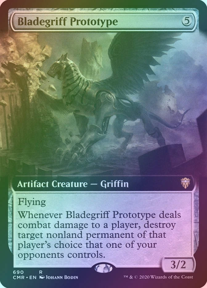 Bladegriff Prototype (CMR) (690) / Extended Art / Foil