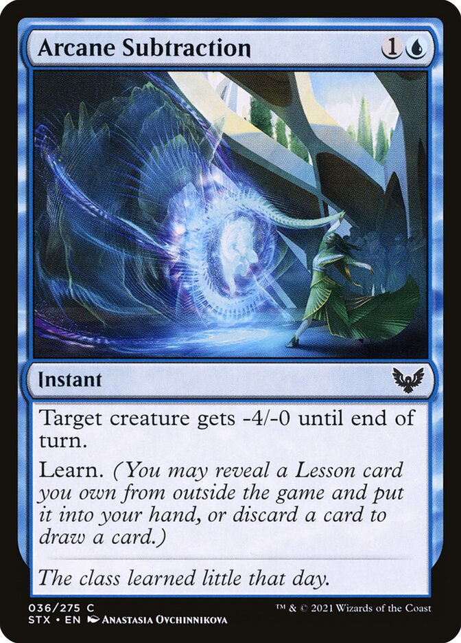 Arcane Subtraction (STX) (36)