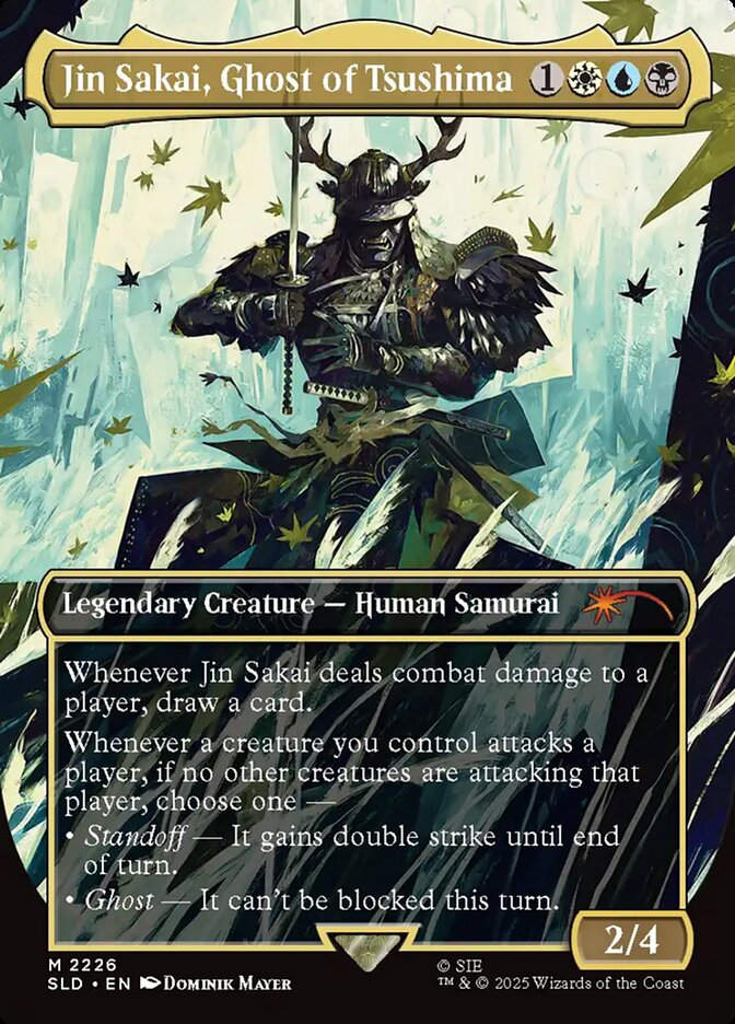 Jin Sakai, Ghost of Tsushima (SLD) (2226) / Borderless