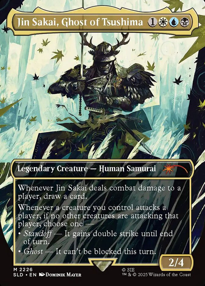 Jin Sakai, Ghost of Tsushima (SLD) (2226) / Borderless