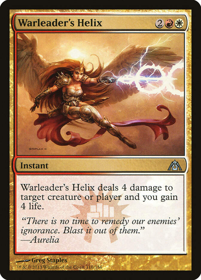 Warleader's Helix (DGM) (116)
