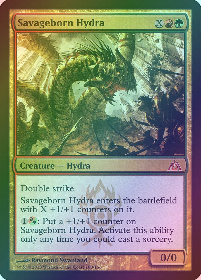 Savageborn Hydra (DGM) (100) / Foil