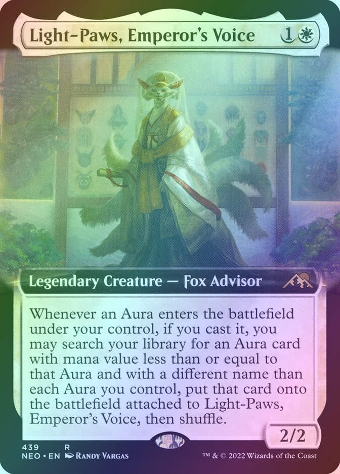Light-Paws, Emperor's Voice (NEO) (439) / Extended Art / Foil