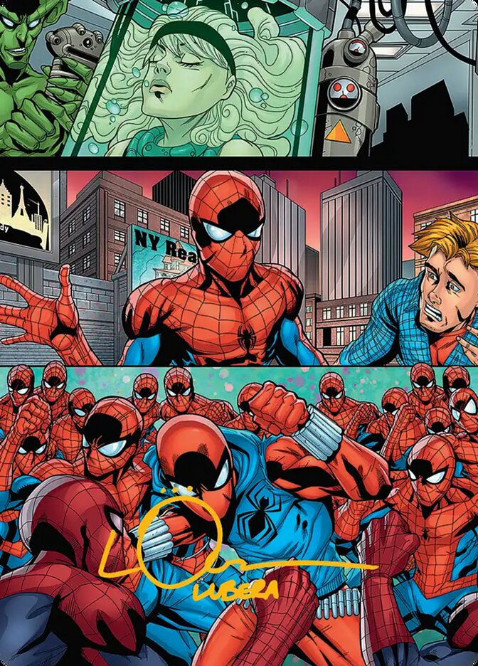 The Clone Saga // The Clone Saga (ASPM) (42) / Firmada — cara 1 de 2