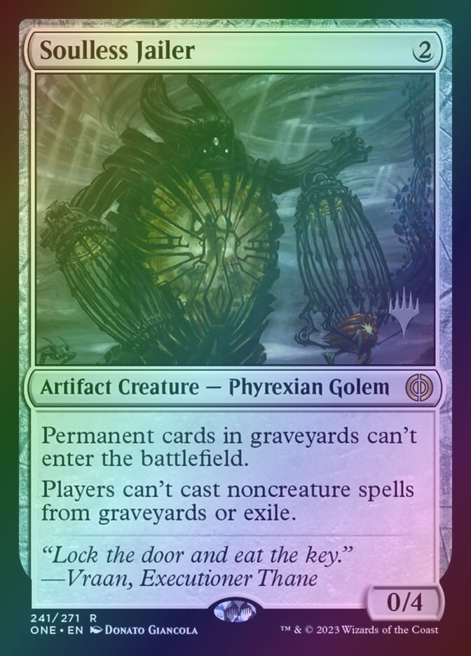 Soulless Jailer (PONE) (241p) / Foil