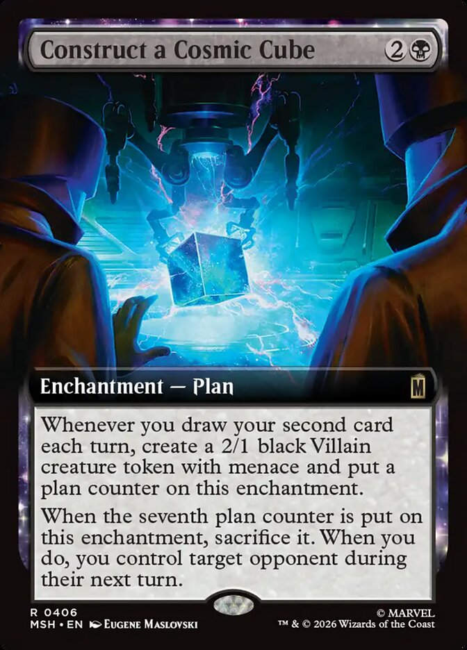 Construct a Cosmic Cube (MSH) (406) / Extended Art