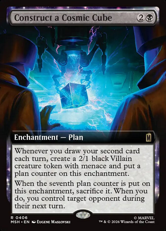 Construct a Cosmic Cube (MSH) (406) / Extended Art
