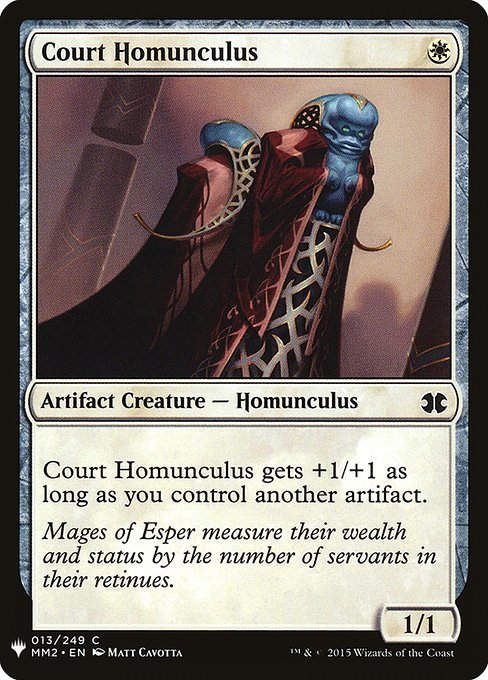 Court Homunculus (PLST) (MM2-13)