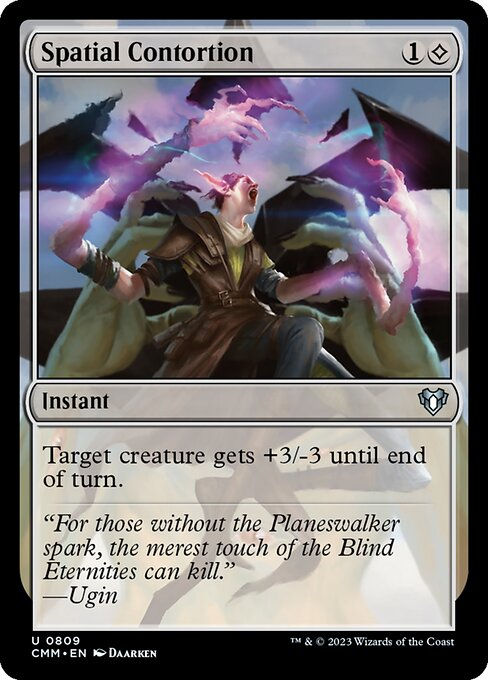 Spatial Contortion (cmm) (Commander Deck)