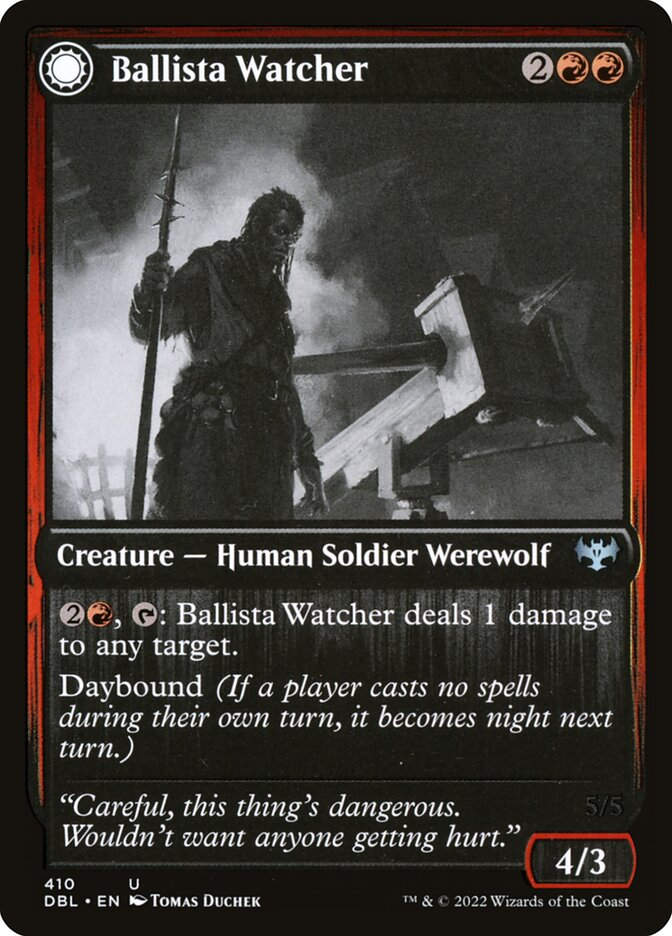 Ballista Watcher // Ballista Wielder (DBL) (410)