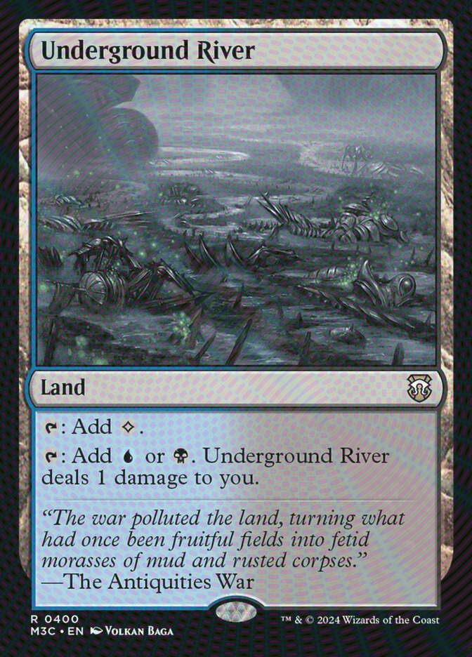 Underground River (M3C) (400) / Ripple Foil