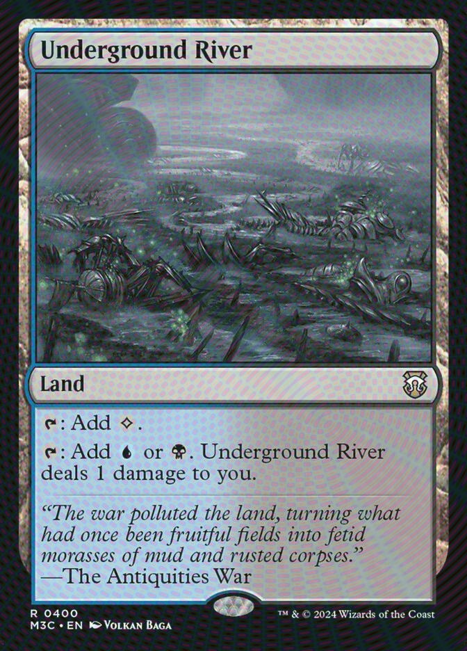 Underground River (M3C) (400) / Ripple Foil