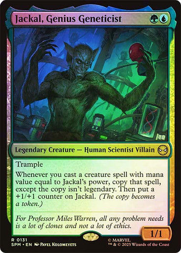 Jackal, Genius Geneticist (SPM) (131) / Foil