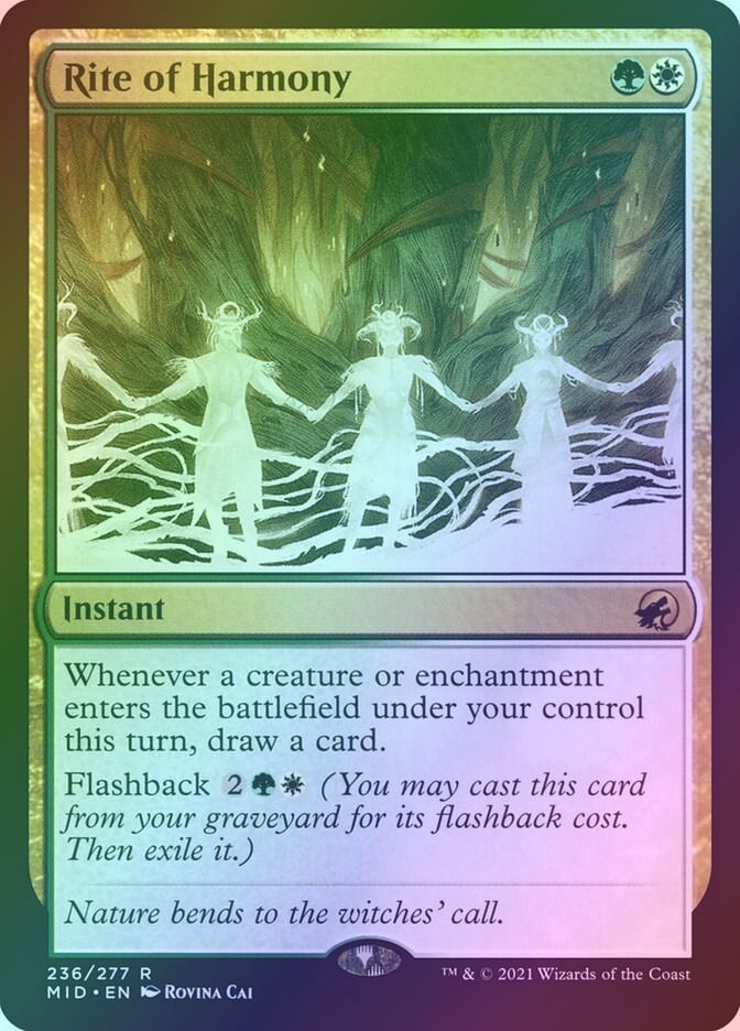 Rite of Harmony (MID) (236) / Foil