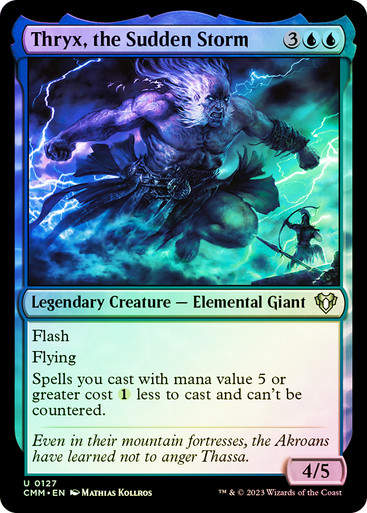Thryx, the Sudden Storm (cmm) / Foil