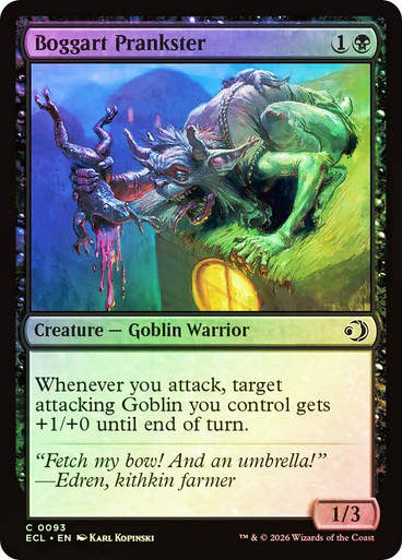 Boggart Prankster (ECL) (93) / Foil