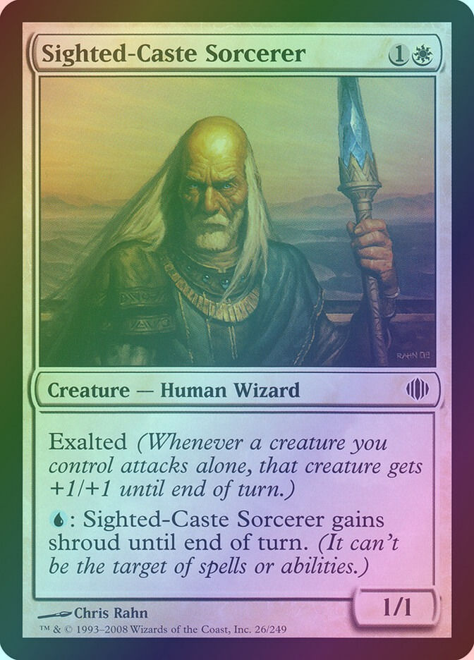 Sighted-Caste Sorcerer (ALA) (26) / Foil