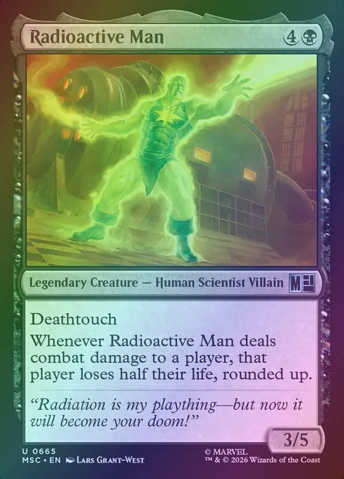 Radioactive Man (MSC) (665) / Foil