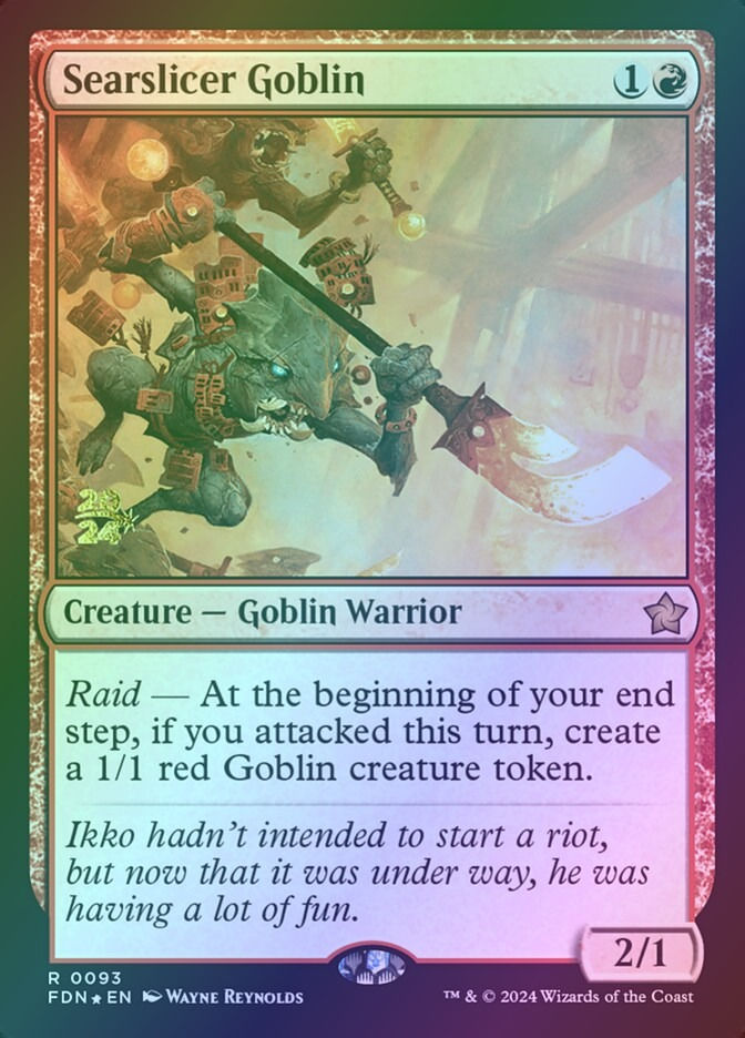 Searslicer Goblin (PFDN) (93s) / Foil