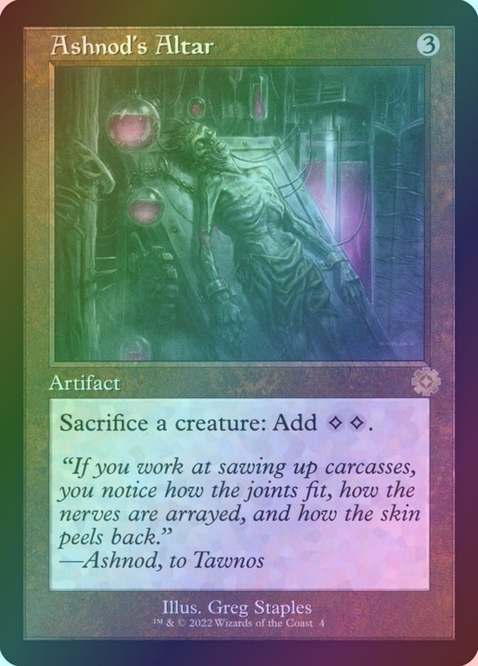 Ashnod's Altar (BRR) (4) / Foil