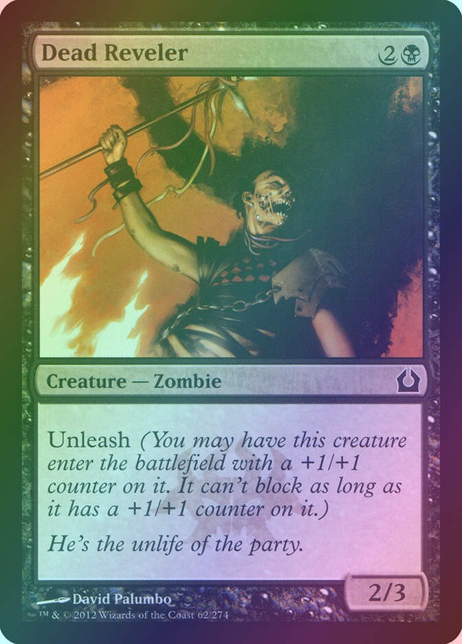 Dead Reveler (RTR) (62) / Foil