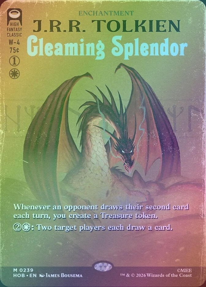 Gleaming Splendor (HOB) (239) / Borderless / Foil