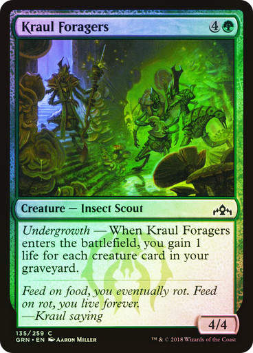 Kraul Foragers (GRN) (135) / Foil