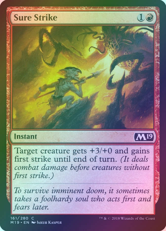 Sure Strike (M19) (161) / Foil