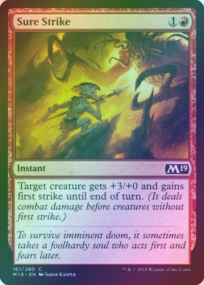 Sure Strike (M19) (161) / Foil