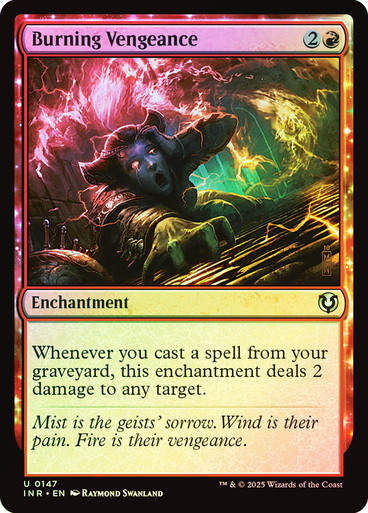 Burning Vengeance (INR) (147) / Foil