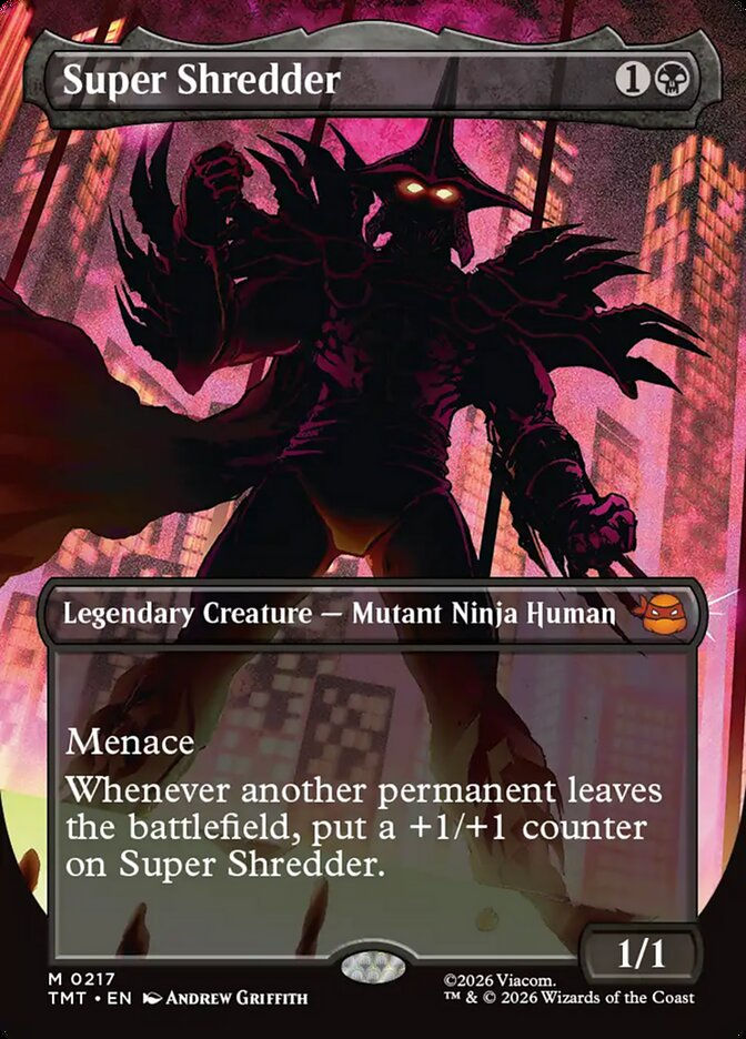Super Shredder (TMT) (217) / Borderless